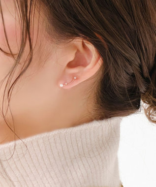 Phoebe 【K10RG】トゥウィンクルピアス&イヤリング ローズゴールド