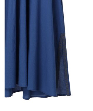 CRAFT STANDARD BOUTIQUE ★インドコットン　ボタニカル刺繍ワンピース Blue