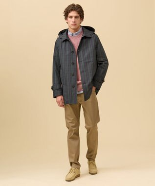 J.PRESS MEN 【ストレッチ】コンパクトピケストレッチ５ポケット パンツ ベージュ系