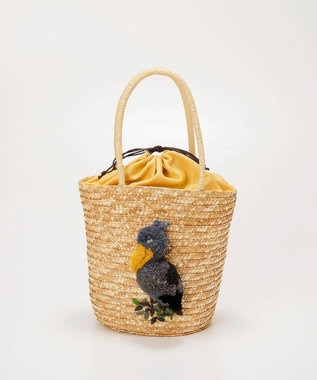 TREASURE TOPKAPI】 アニマル カゴバッグ【ハシビロコウ/ パンダ