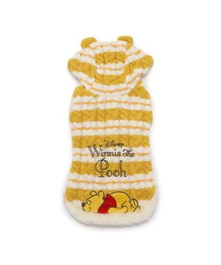 PET PARADISE ディズニー くまのプーさん ニット セーター《おやすみ柄》小型犬 黄