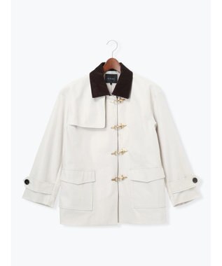 Te chichi メタルバックルカバーオール アイボリー