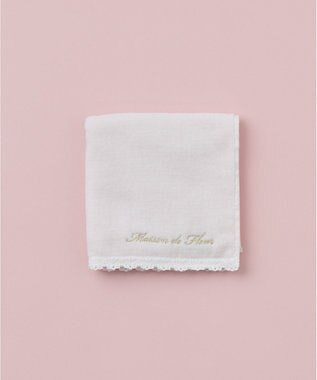 Maison de FLEUR アンダーレースタオルハンカチ