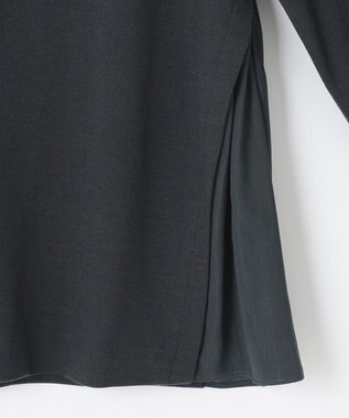 J.PRESS LADIES L セルロースリバー カットソー ダークグリーン系