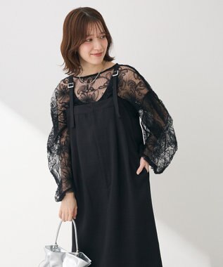 Green Parks ベアトップジャンスカ Black