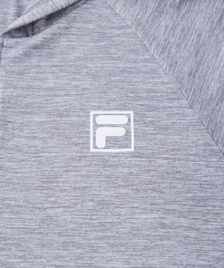 OP／FILA 【FILA】綿タッチ軽量パーカー ブラック