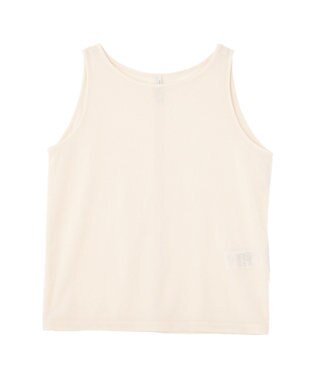 AMERICAN HOLIC シアーベロアタンクトップ Ivory