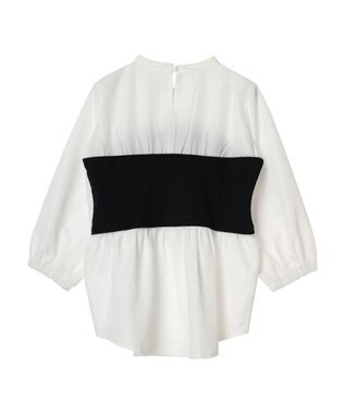 Green Parks リブビスチェドッキングプルオーバー Black