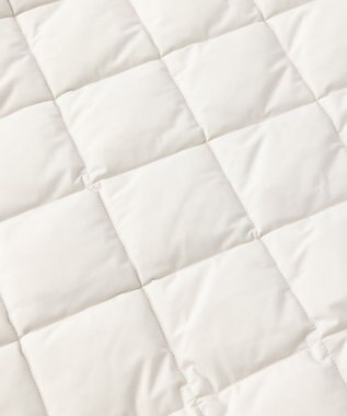 UNFILO 【TAION×UNFILO】キルティングダウン ショート丈ブルゾン アイボリー