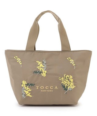 TOCCA 【一部カラー撥水】BOUQUET DE REVE COOLERBAG クーラーバッグ ベージュ系