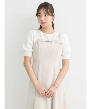 earth music&ecology 胸元ベルトキャミワンピース