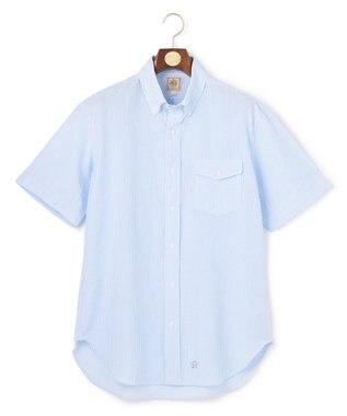 J.PRESS MEN 【WEB・一部店舗限定】シアサッカー ストライプシャツ / B.D.