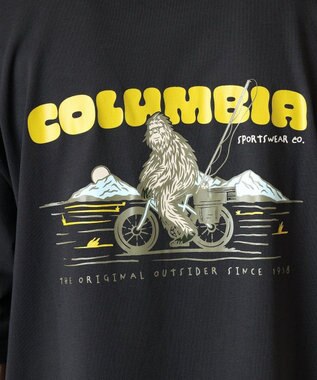 Columbia Columbia/ シダートレイルバックグラフィックTシャツ /コロンビア Black Ride Squatch