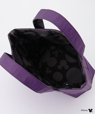 Y'SACCS 【Disney Collection】シルエットプリントトートバッグ　Sサイズ パープル