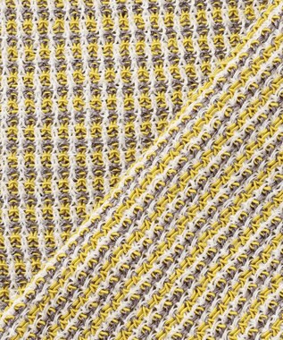 自由区 L 【洗える】ミックスツイードニット カーディガン ピスタチオ系