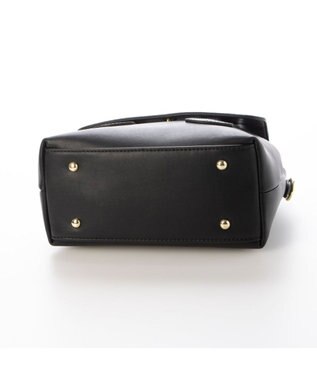 UNBILLION 【テレビ ドラマ着用アイテム】カシュカシュ cachecache / クロコダイル風フラップ2wayミニボストン ブラック