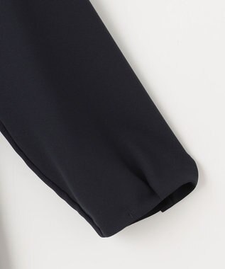 J.PRESS LADIES L ストレッチジョーゼット カットソー ネイビー系