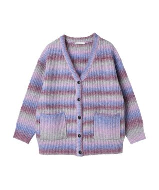 AMERICAN HOLIC グラデーションニットカーディガン Purple