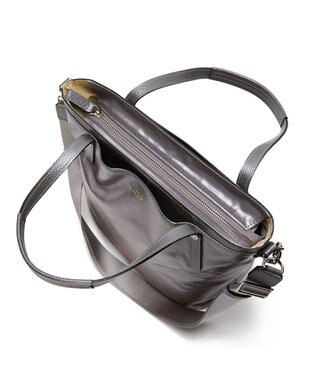 PELLE BORSA 2WAYミドルサイズトート Alive アライブ 4430 ガンメタ