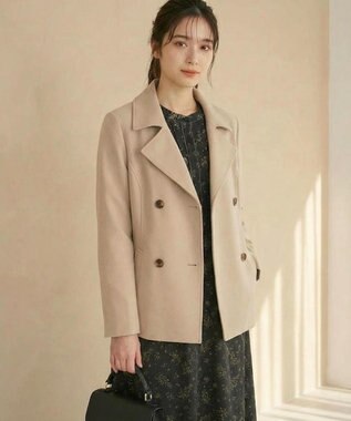  【洗える】ベーシックハーフ トレンチコート