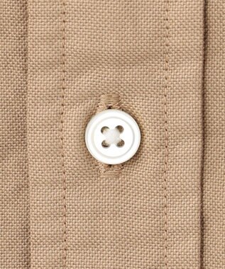 J.PRESS MEN 【大人気バックブル】バンドカラー オックスフォードガーメントダイシャツ ベージュ系