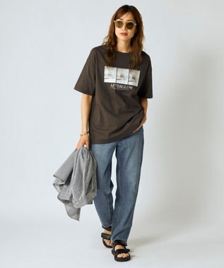 OP／FILA 【Ocean Pacific】フォトプリントTシャツ