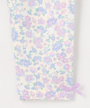 ANY KIDS 総柄フルレングス レギンス ネコ×花柄