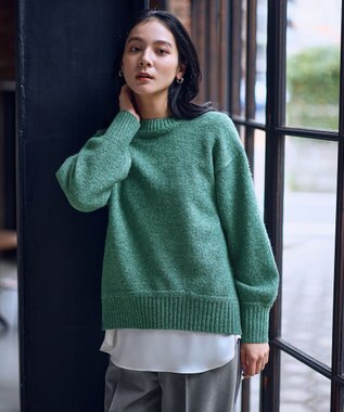 ANY スパンコールニット