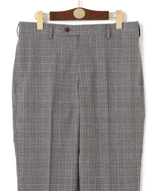 J.PRESS MEN 【WEB・一部店舗限定】グレンチェック スラックス ブラウン系3