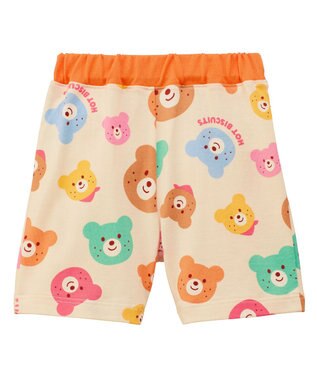 MIKI HOUSE HOT BISCUITS 【80-120cm】カラフルビーンズ 総柄 5分丈パンツ