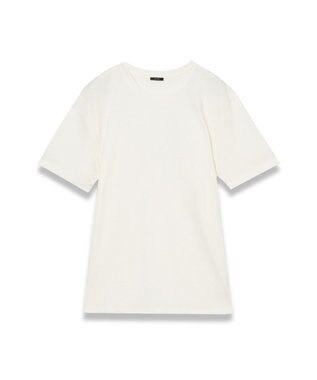 JOSEPH 【洗える】コットンシルク　ジャージーティーシャツ White