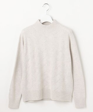 J.PRESS LADIES L 【WEB限定カラーあり】CAT ハイネック ニット ライトグレー系