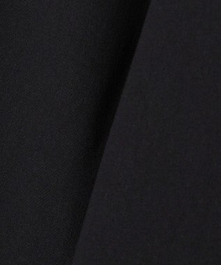 ANY L 【ウエストゴム】裏起毛ハイストレッチパンツ ブラック