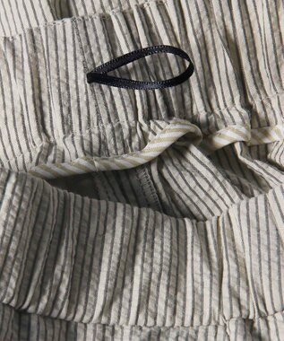 Paul Smith ストライプ シアサッカー ワイドパンツ ベージュ