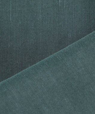 23区 S 【洗える】リネンレーヨンストレッチ ダブル ジャケット ダークグリーン系