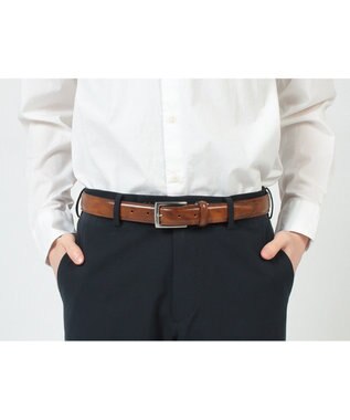 REGAL FOOT COMMUNITY 【リーガル】TS88 コレクテッドグレイン ドレスベルト ベルト ブラウン