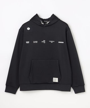 PW CIRCULUS 【WOMEN】リラクシングジャージーフーディ ゴルフウェア レディース ブラック系