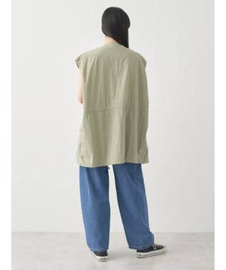 earth music&ecology デニムエッグパンツ Indigo