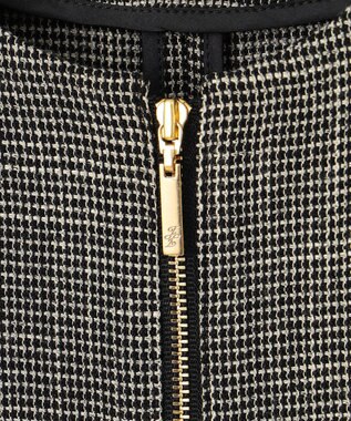 自由区 【洗える】ライトカラミノーカラー ジャケット モノトーン