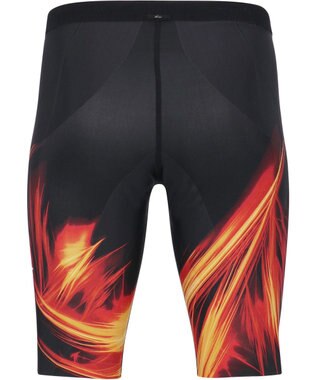 CW-X 【MEN】 CW-X メンズ スポーツタイツ ハーフ(ひざ上丈) 下半身サポート(股関節・腰・おしり・ふともも) マラソン 球技 HZO695 /ワコール レッド