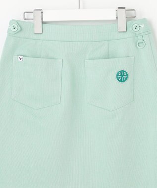 23区GOLF 【WOMEN】ハイパワーストレッチ シフォンコンビ スカート ピーコックグリーン系