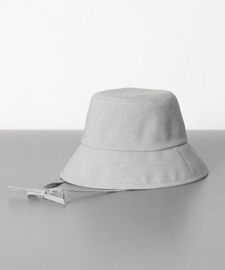 AURORA 【WEB限定】 バケットハット（無地） ライトグレー