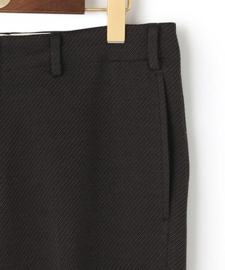 J.PRESS MEN 【JERSEY SETUP】ウィップコード スラックス ダークブラウン系