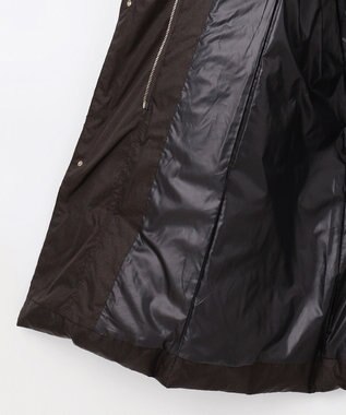 自由区 【WEB限定カラーあり・新色追加・洗える】ブライトダウン ロング丈ダウンコート ダークブラウン系5