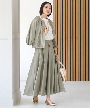 自由区 撥水リボン パンプス ゴールド系