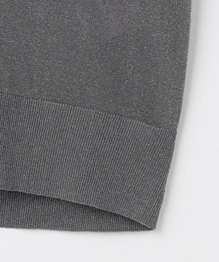 自由区 【カトリエムブーケ】Cardigan etincelant  シャイニーカーディガン グレー