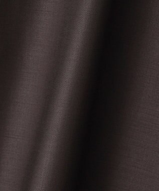 23区 S 【R(アール)】ウールトロストレッチ 長袖ワンピース ダークブラウン系