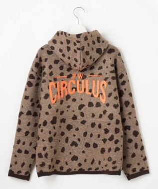 PW CIRCULUS 【WOMEN】SNOW LEOPARD柄フーディー ベージュ系5