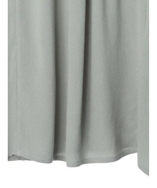 Green Parks ・Ｐｅｔｉｔ　Ｆｌｅｕｒ　ラッフルショルダーブラウス Green