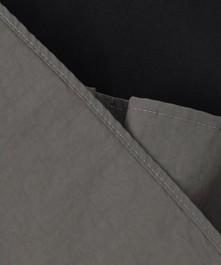 ANY SIS S 【洗える】ビスチェコンビ Tシャツ ブラック×チャコール